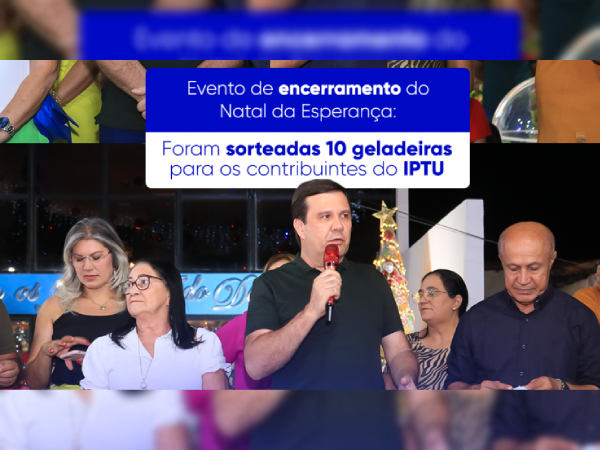 evento de encerramento do Natal da Esperança